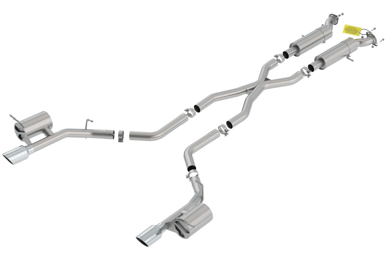 2018-2023 Dodge Durango SRT Cat-Back Exhaust System, S-Type, Chrome Tips - Apollo Off-Road