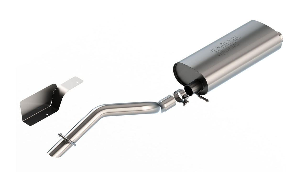 2018-2023 Jeep Wrangler JL Cat-Back Exhaust System, Touring, Chrome Tips - Apollo Off-Road