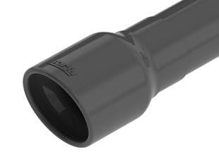 2018-2023 Jeep Wrangler JL-JLU Axle-Back Exhaust System, ATAK, Ceramic Black - Apollo Off-Road