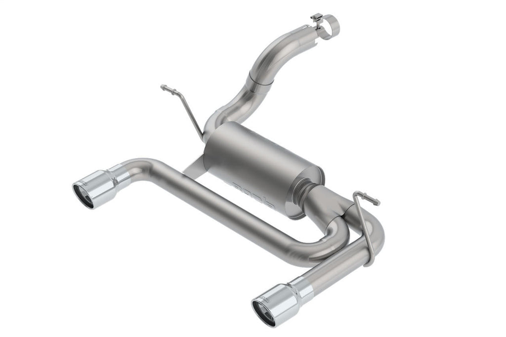 2018-2023 Jeep Wrangler JL-JLU Axle-Back Exhaust System, ATAK, Chrome Tips - Apollo Off-Road