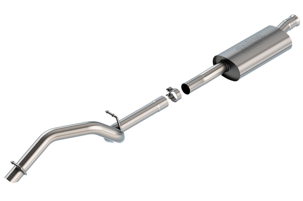 2018-2023 Jeep Wrangler JLU Cat-Back Exhaust System, Touring, Chrome Tips - Apollo Off-Road