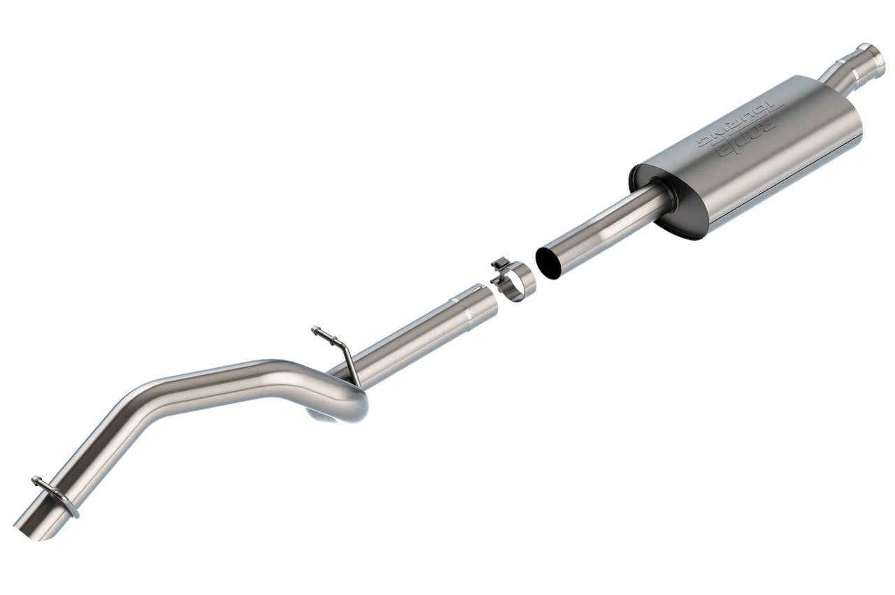 2018-2023 Jeep Wrangler JLU Cat-Back Exhaust System, Touring, Chrome Tips - Apollo Off-Road