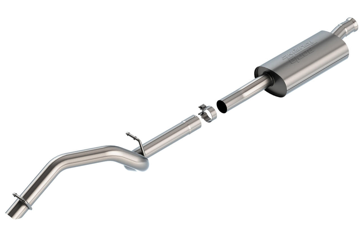 2018-2023 Jeep Wrangler JLU Cat-Back Exhaust System, Touring, Chrome Tips - Apollo Off-Road