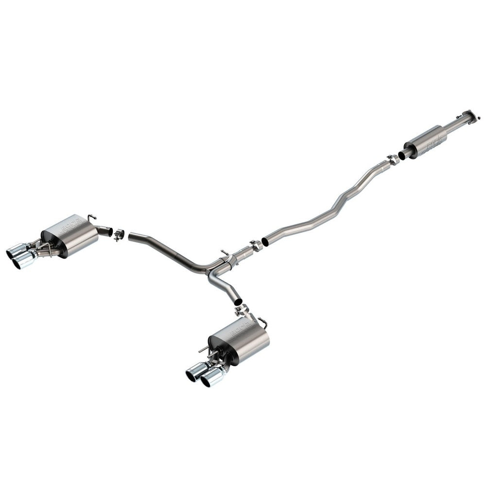 2018-2023 Toyota Camry XSE Cat-Back Exhaust System, S-Type, Chrome Tips - Apollo Off-Road