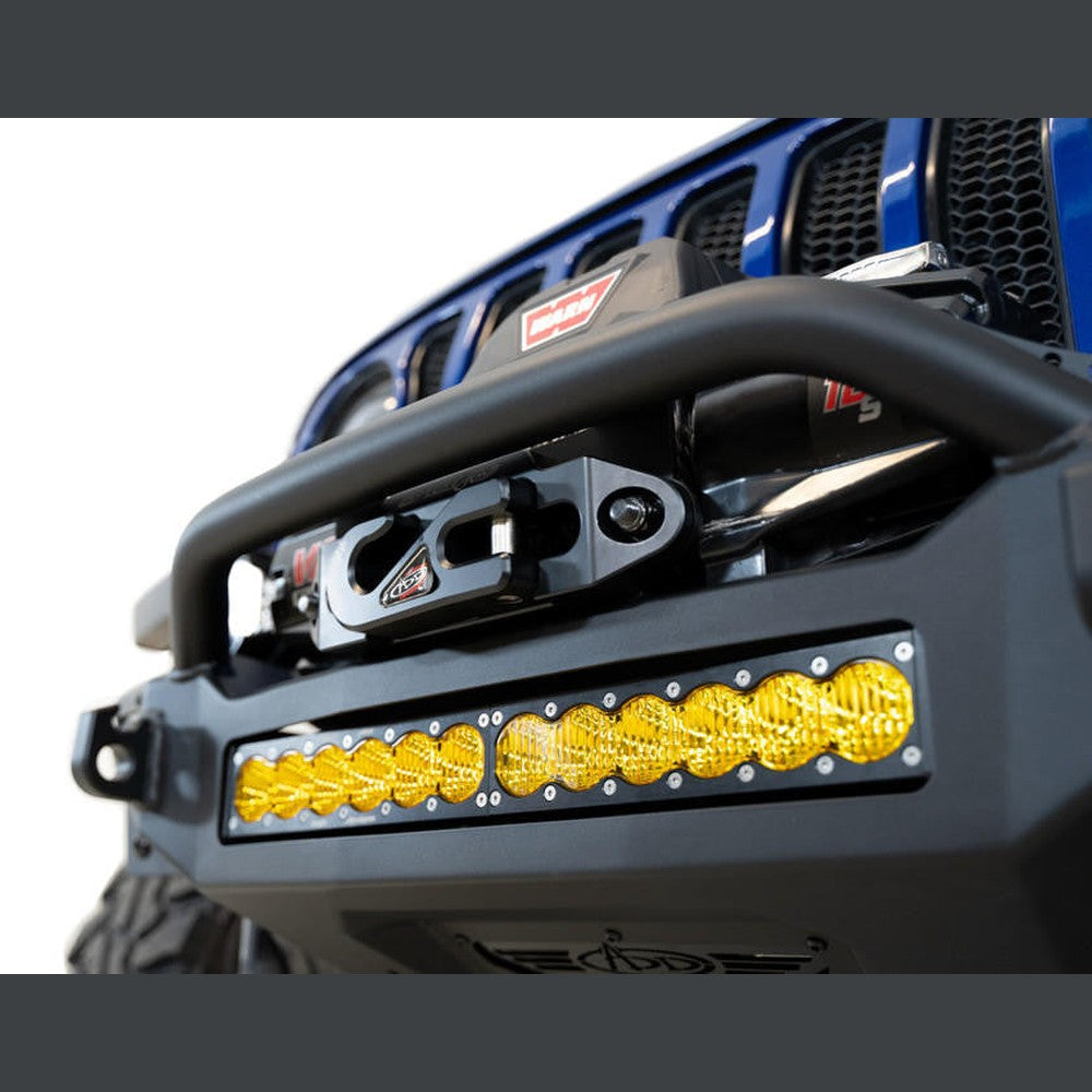 2018 - Up Jeep JL/JT Rock Fighter Winch Front Bumper - Apollo Off-Road