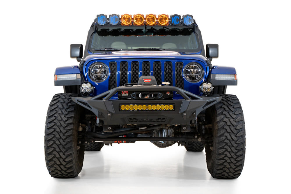 2018 - Up Jeep JL/JT Stealth Fighter Winch Front Bumper - Apollo Off-Road