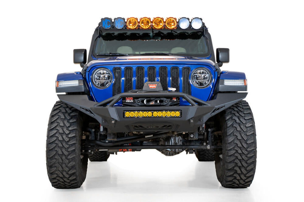 2018 - Up Jeep JL/JT Stealth Fighter Winch Full Length Front Bumper - Apollo Off-Road