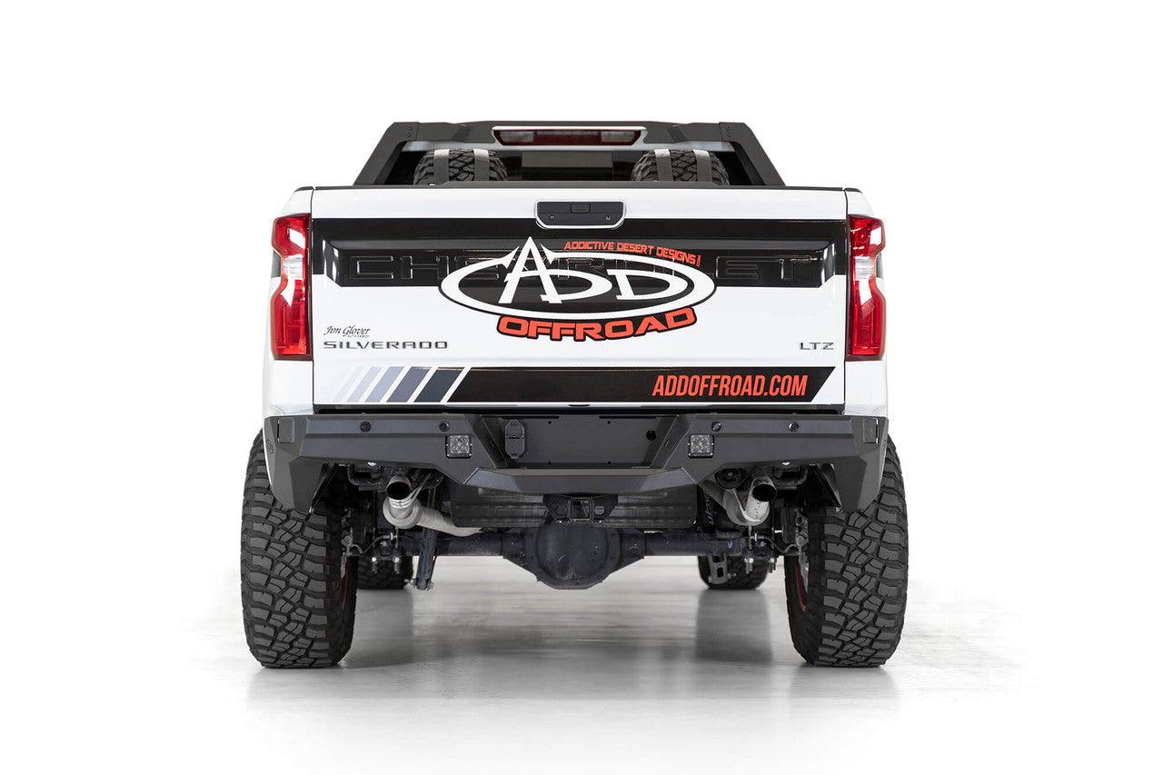 2019 - 2021 Chevy Silverado / GMC Sierra 1500 Stealth Rear Bumper - Apollo Off-Road