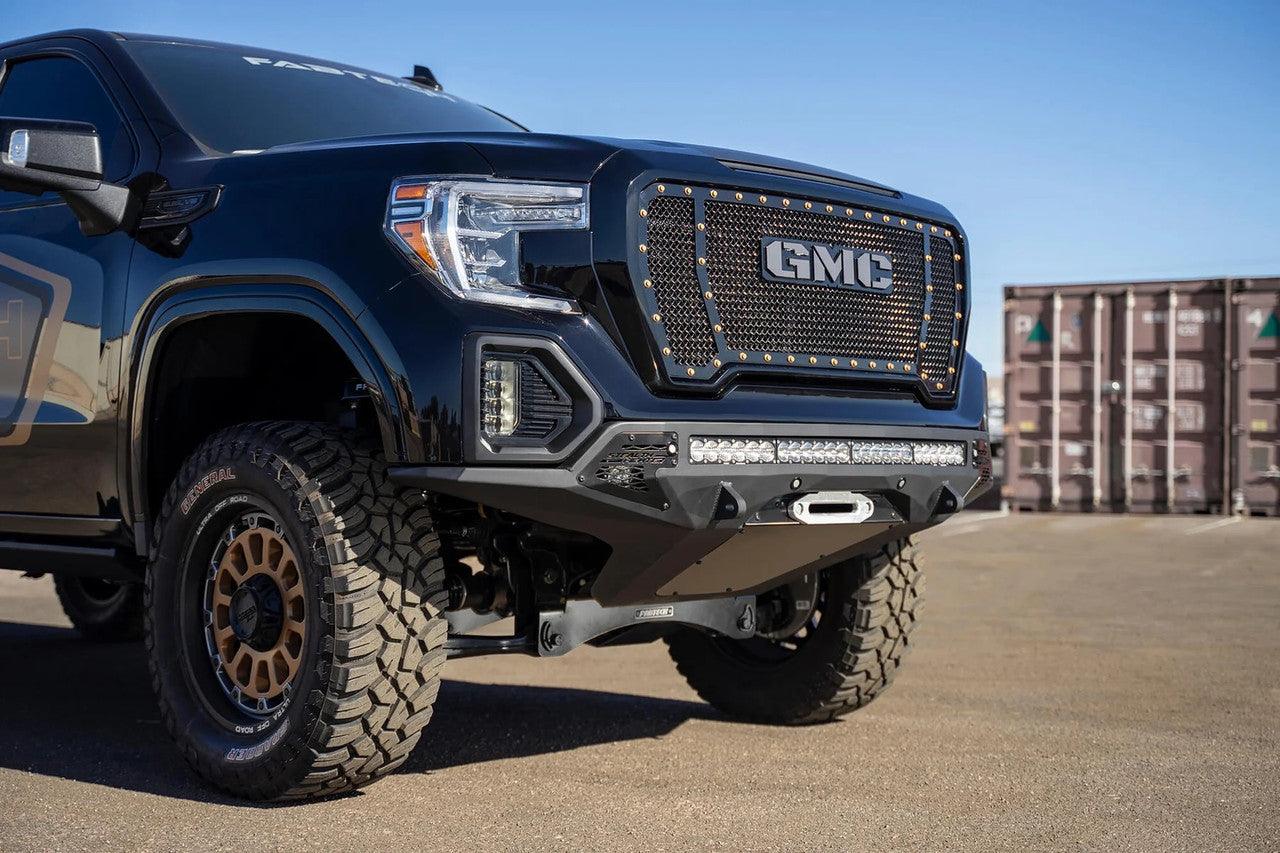 2019 - 2021 GMC Sierra 1500 Stealth Fighter Winch Front Bumper - Apollo Off-Road