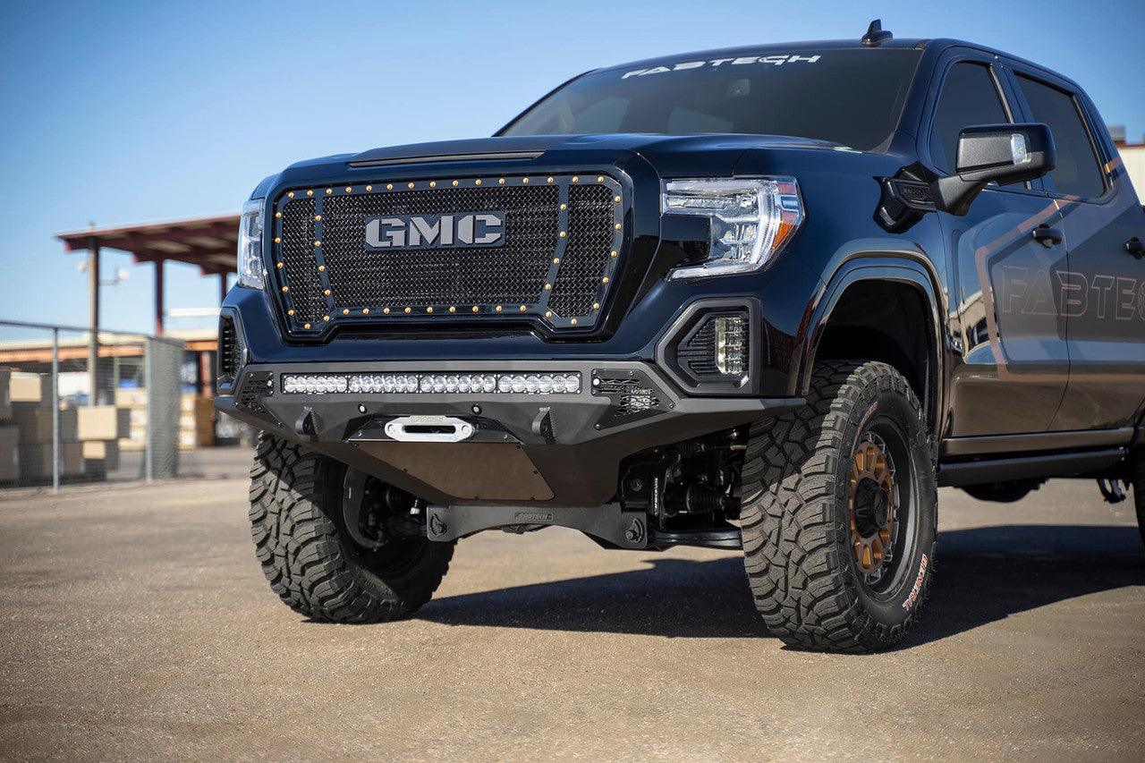2019 - 2021 GMC Sierra 1500 Stealth Fighter Winch Front Bumper - Apollo Off-Road