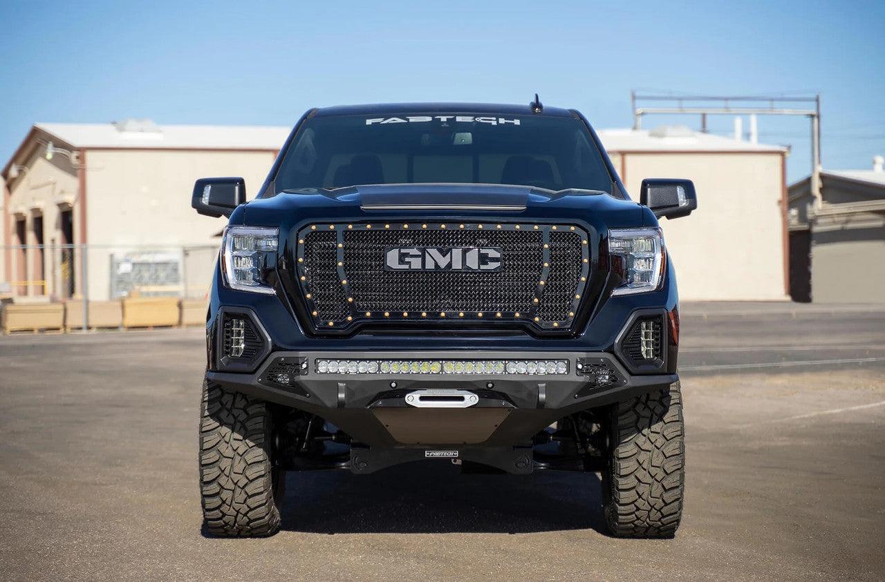 2019 - 2021 GMC Sierra 1500 Stealth Fighter Winch Front Bumper - Apollo Off-Road