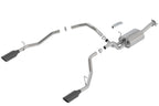 2019-2022 RAM 1500 Cat-Back Exhaust System, ATAK, Black Chrome Tips - Apollo Off-Road