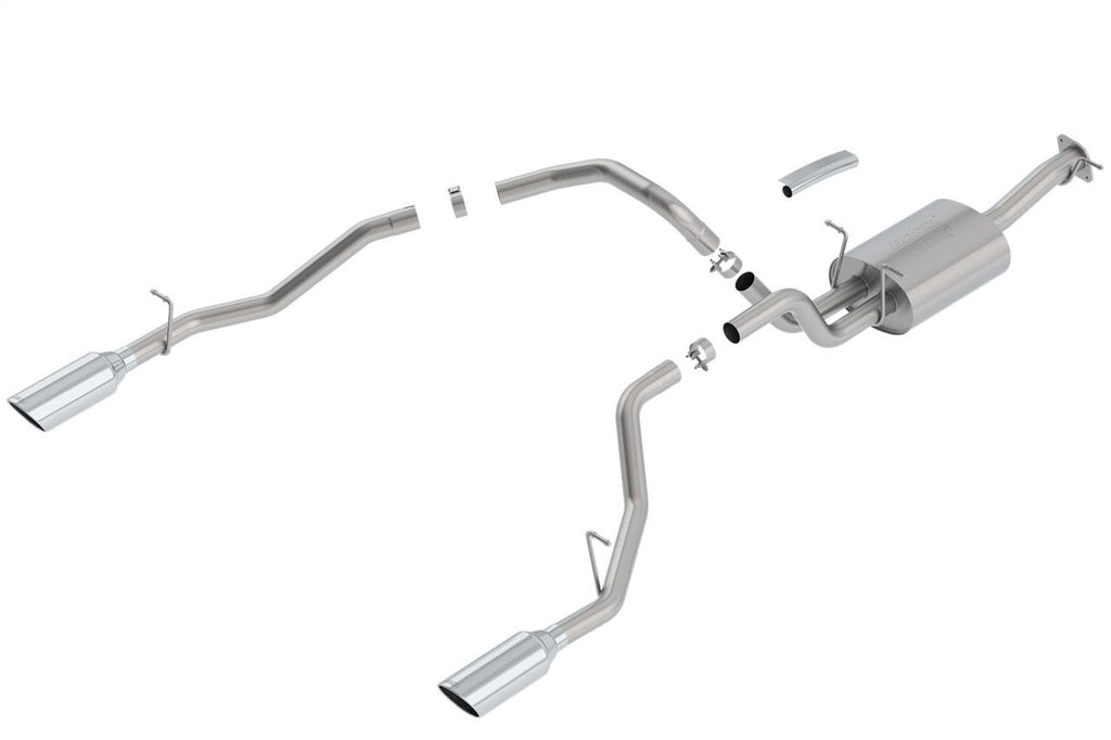 2019-2022 RAM 1500 Cat-Back Exhaust System, ATAK, Chrome Tips - Apollo Off-Road