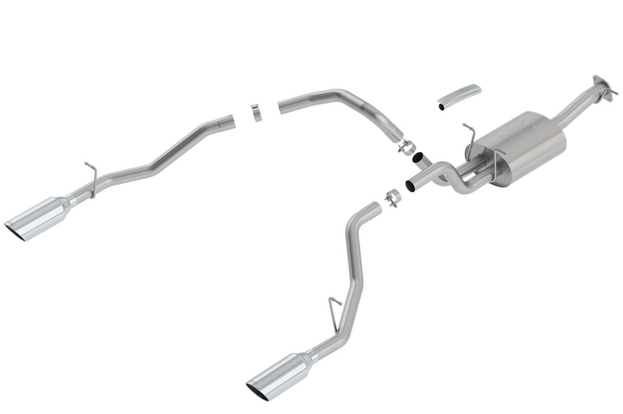 2019-2022 RAM 1500 Cat-Back Exhaust System, ATAK, Chrome Tips - Apollo Off-Road