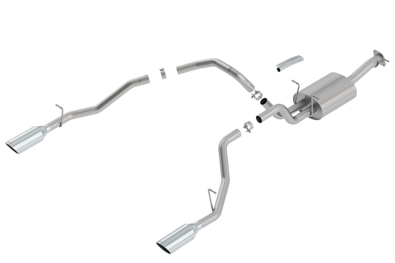 2019-2022 RAM 1500 Cat-Back Exhaust System, S-Type, Chrome Tips - Apollo Off-Road