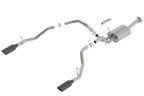 2019-2022 RAM 1500 Cat-Back Exhaust System, Touring, Black Chrome Tips - Apollo Off-Road