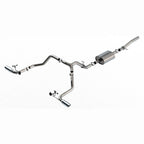 2019-2022 Silverado-Sierra 1500 Cat-Back Exhaust System, S-Type, Chrome Tips - Apollo Off-Road