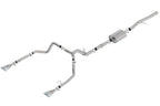 2019-2023 Chevrolet Silverado 1500-GMC Sierra 1500 6.2L Cat-Back Exhaust System, ATAK, Chrome Tips - Apollo Off-Road