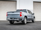 2019-2023 Chevrolet Silverado 1500-GMC Sierra 1500 6.2L Cat-Back Exhaust System, ATAK, Chrome Tips - Apollo Off-Road