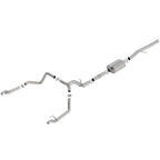 2019-2023 Chevrolet Silverado 1500-GMC Sierra 1500 6.2L Cat-Back Exhaust System, ATAK, Chrome Tips - Apollo Off-Road