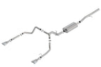 2019-2023 Chevrolet Silverado 1500-GMC Sierra 1500 6.2L Cat-Back Exhaust System, Touring, Chrome Tips - Apollo Off-Road