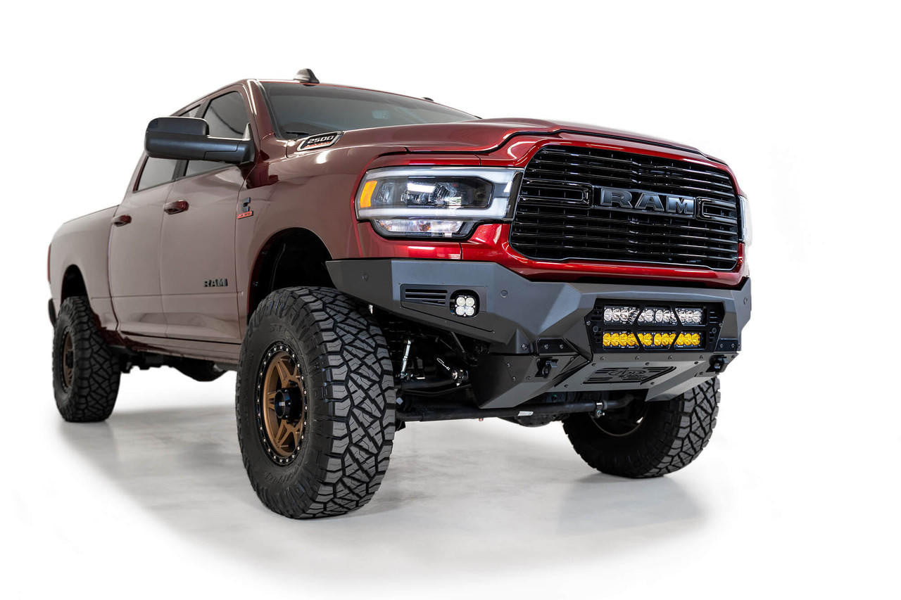 2019 - 2023 RAM 2500-3500 Bomber Front Bumper - Apollo Off-Road