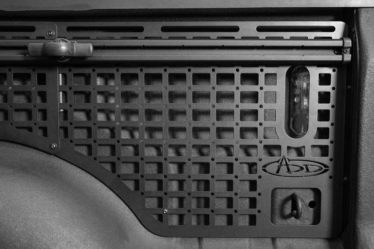 2019+ Ram 1500 & TRX Bed Side Molle Panels, Passenger Full Set - Apollo Off-Road