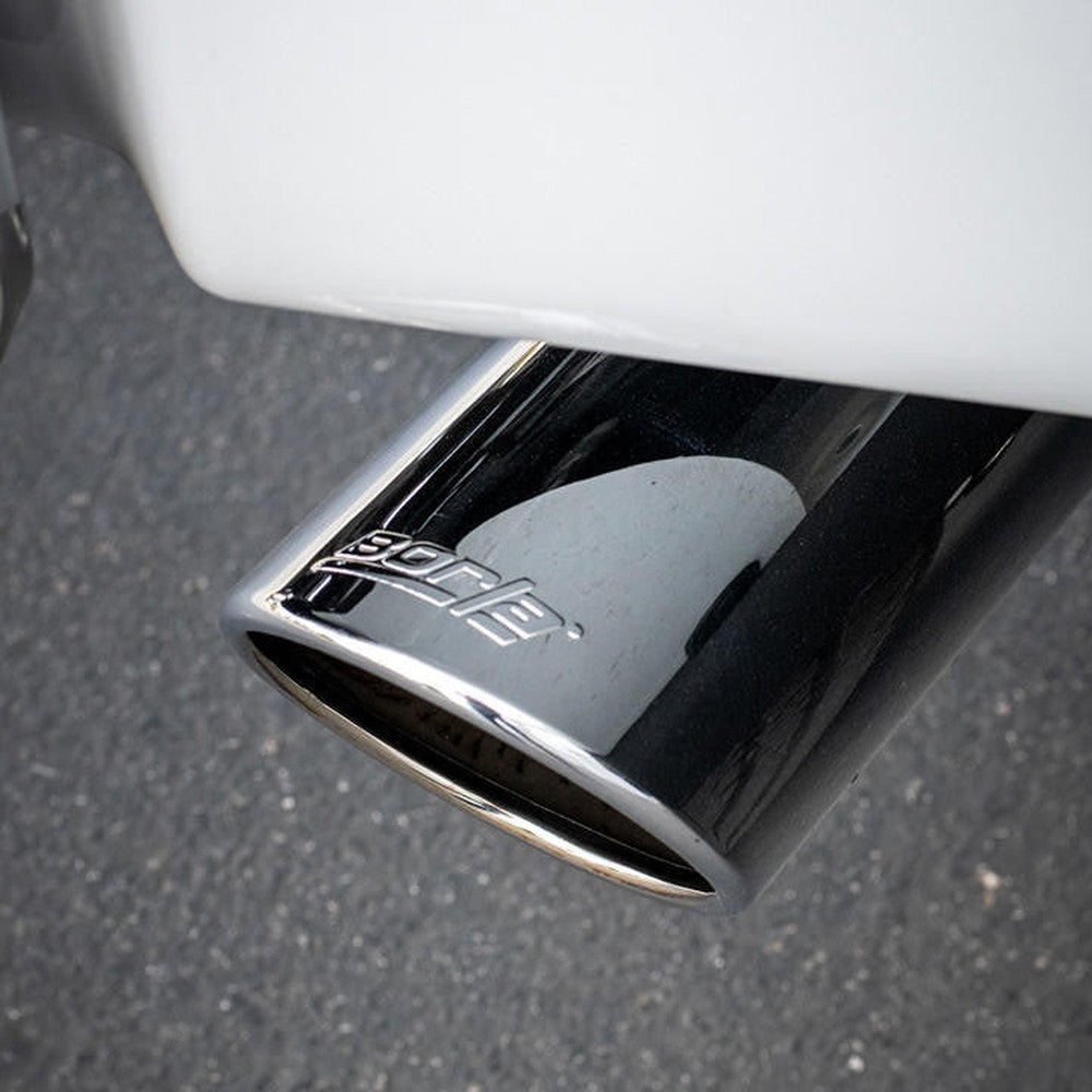 2020-2022 Chevrolet Silverado 2500-3500-GMC Sierra 2500-3500 Cat-Back Exhaust System, S-Type, Chrome Tips - Apollo Off-Road