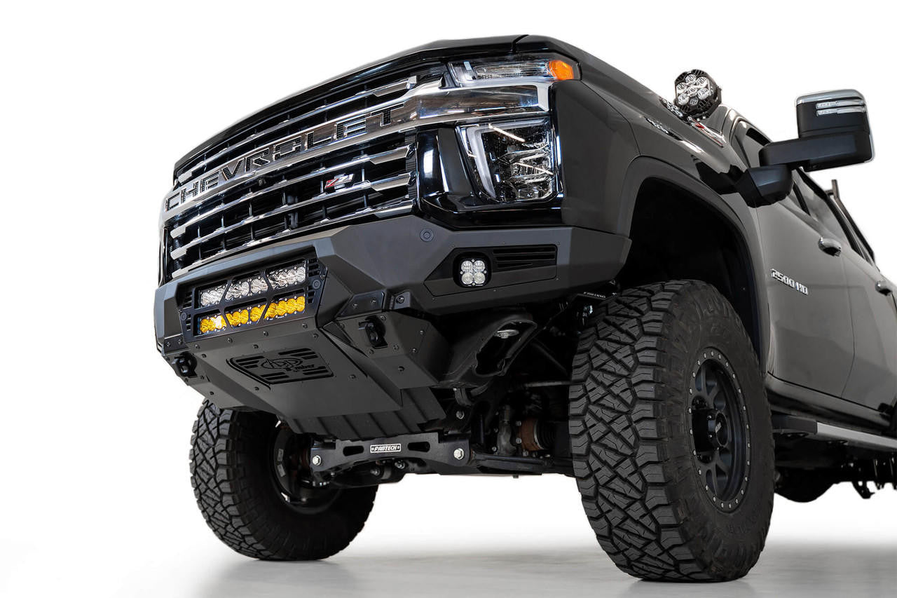 2020 - 2022 Chevy 2500-3500 Bomber Front Bumper - Apollo Off-Road