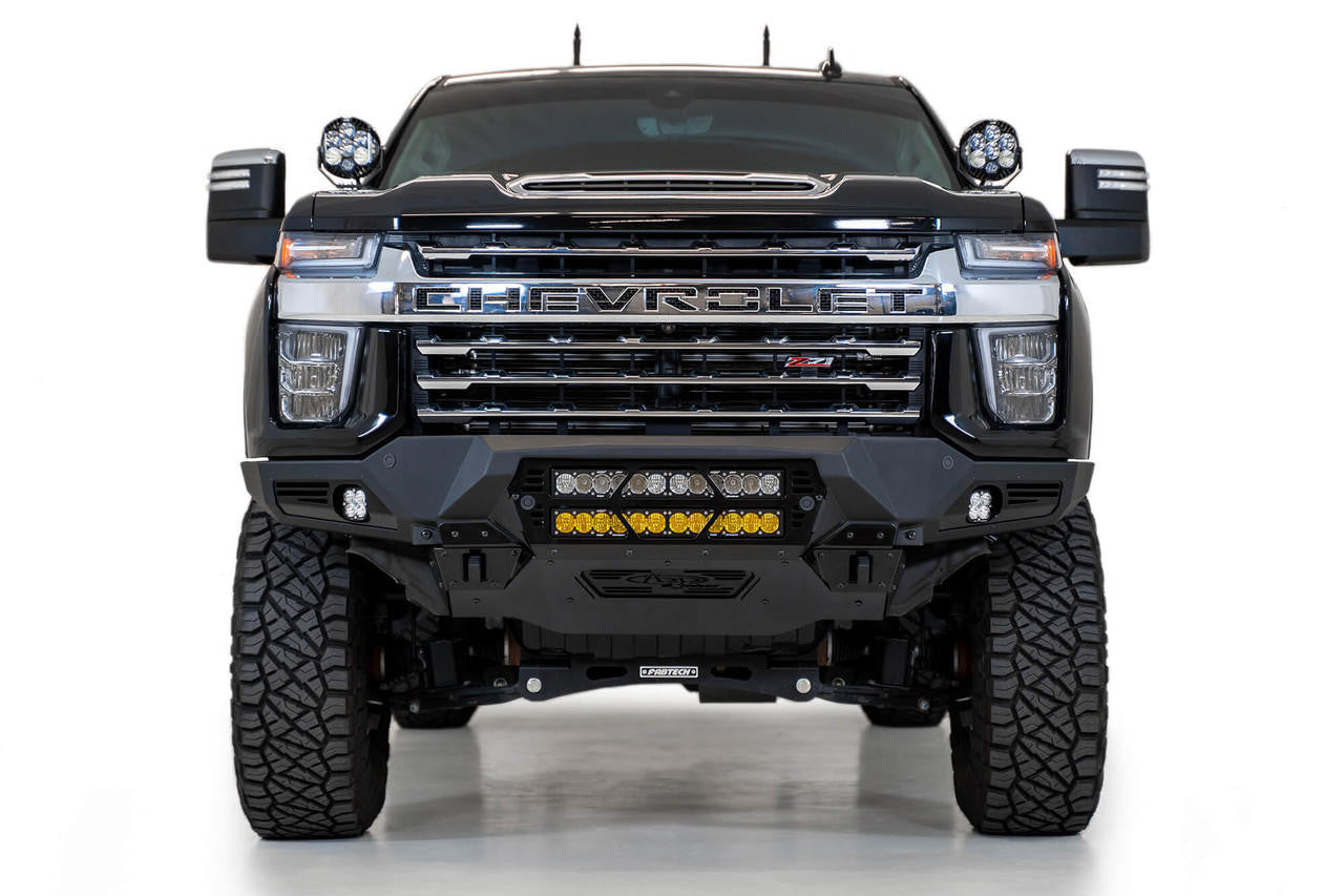 2020 - 2022 Chevy 2500-3500 Bomber Front Bumper - Apollo Off-Road
