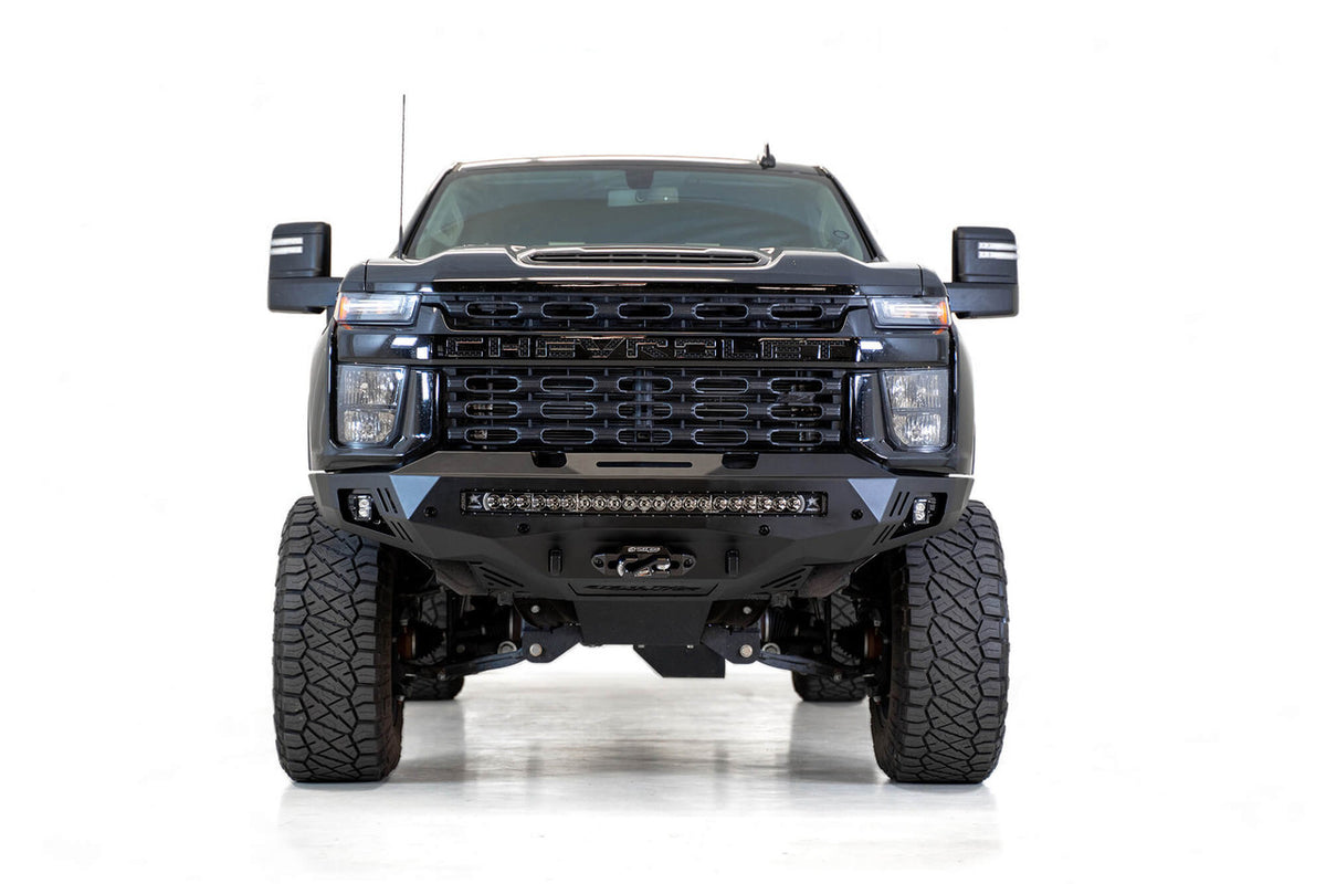 2020 - 2022 Chevy Silverado 2500-3500 Stealth Fighter Winch Front Bumper - Apollo Off-Road