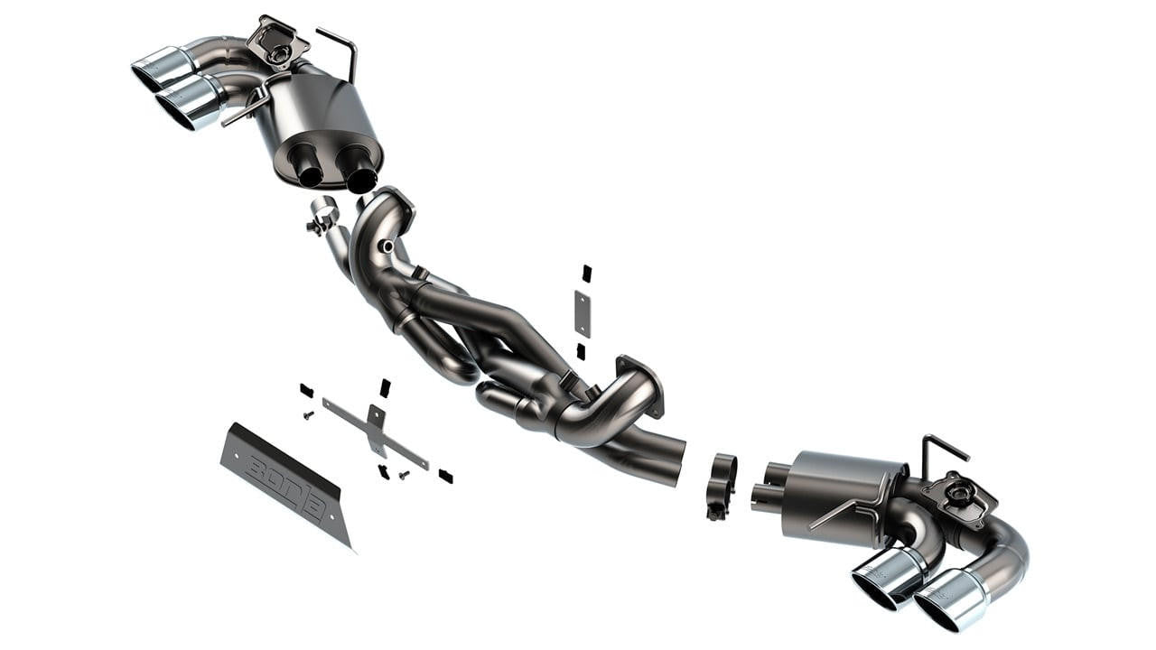 2020-2023 Chevrolet Corvette Stingray Cat-Back Exhaust System, ATAK - Apollo Off-Road