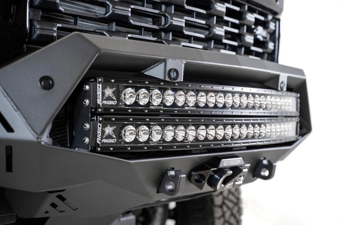 2020 - 2023 Chevy Silverado 2500-3500 Bomber HD Winch Front Bumper - Apollo Off-Road