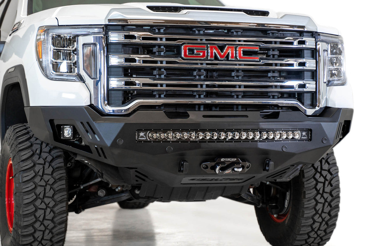 2020 - 2023 GMC Sierra 2500-3500 Stealth Fighter Winch Front Bumper - Apollo Off-Road