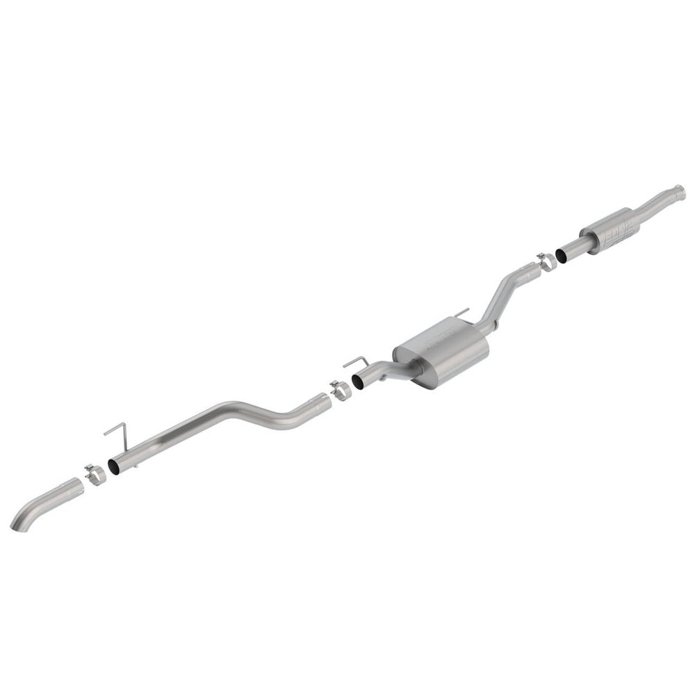 2020-2023 Jeep Gladiator JT Cat-Back Exhaust System, ATAK, Chrome Tips - Apollo Off-Road