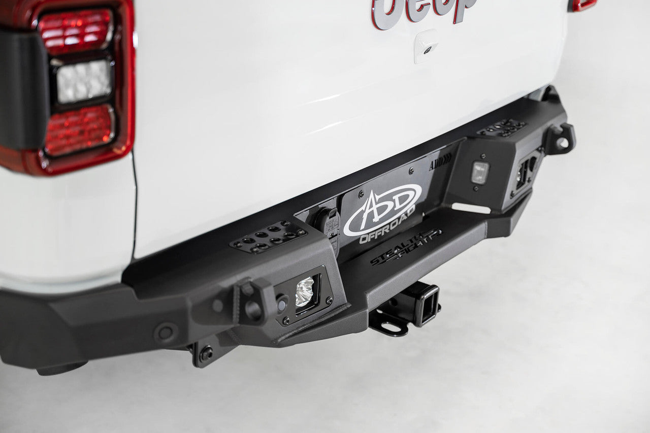 2020 - 2023 Jeep Gladiator JT Stealth Fighter Rear Bumper - Apollo Off-Road