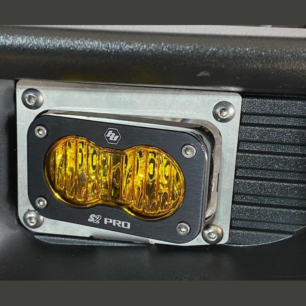 2020+ Ford Super Duty Fog Light Mounts for Baja Designs S2 - Apollo Off-Road