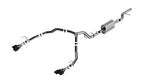 2021-2022 Chevrolet Tahoe Cat-Back Exhaust System, S-Type, Black Chrome Tips - Apollo Off-Road