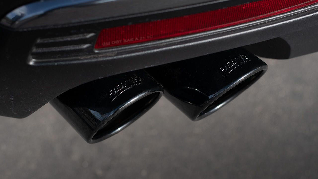 2021-2022 Chevrolet Tahoe Cat-Back Exhaust System, S-Type, Black Chrome Tips - Apollo Off-Road