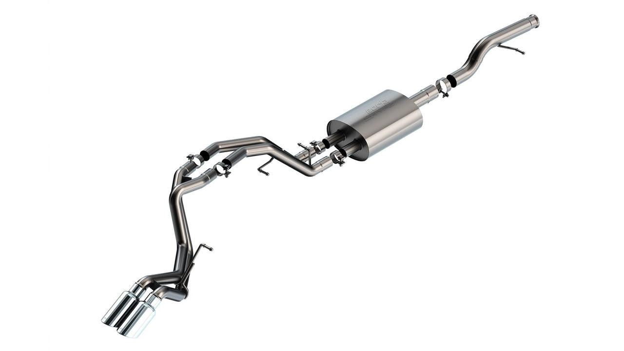 2021-2022 Chevrolet Tahoe Cat-Back Exhaust System, S-Type, Chrome Tips - Apollo Off-Road