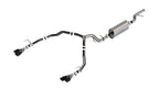 2021-2022 Chevrolet Tahoe Cat-Back Exhaust System, Touring, Black Chrome Tips - Apollo Off-Road