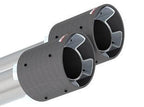 2021-2022 Chevrolet Tahoe Cat-Back Exhaust System, Touring, Carbon Fiber Tips - Apollo Off-Road