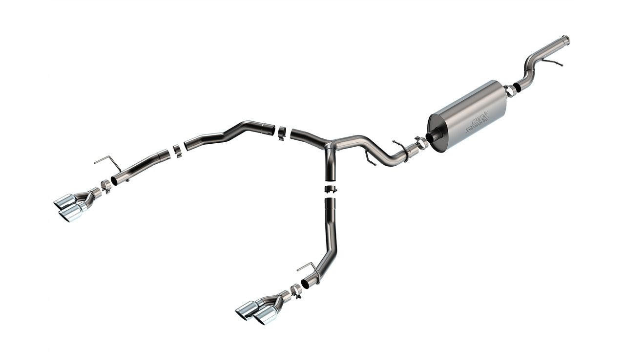 2021-2022 Chevrolet Tahoe Cat-Back Exhaust System, Touring, Chrome Tips - Apollo Off-Road