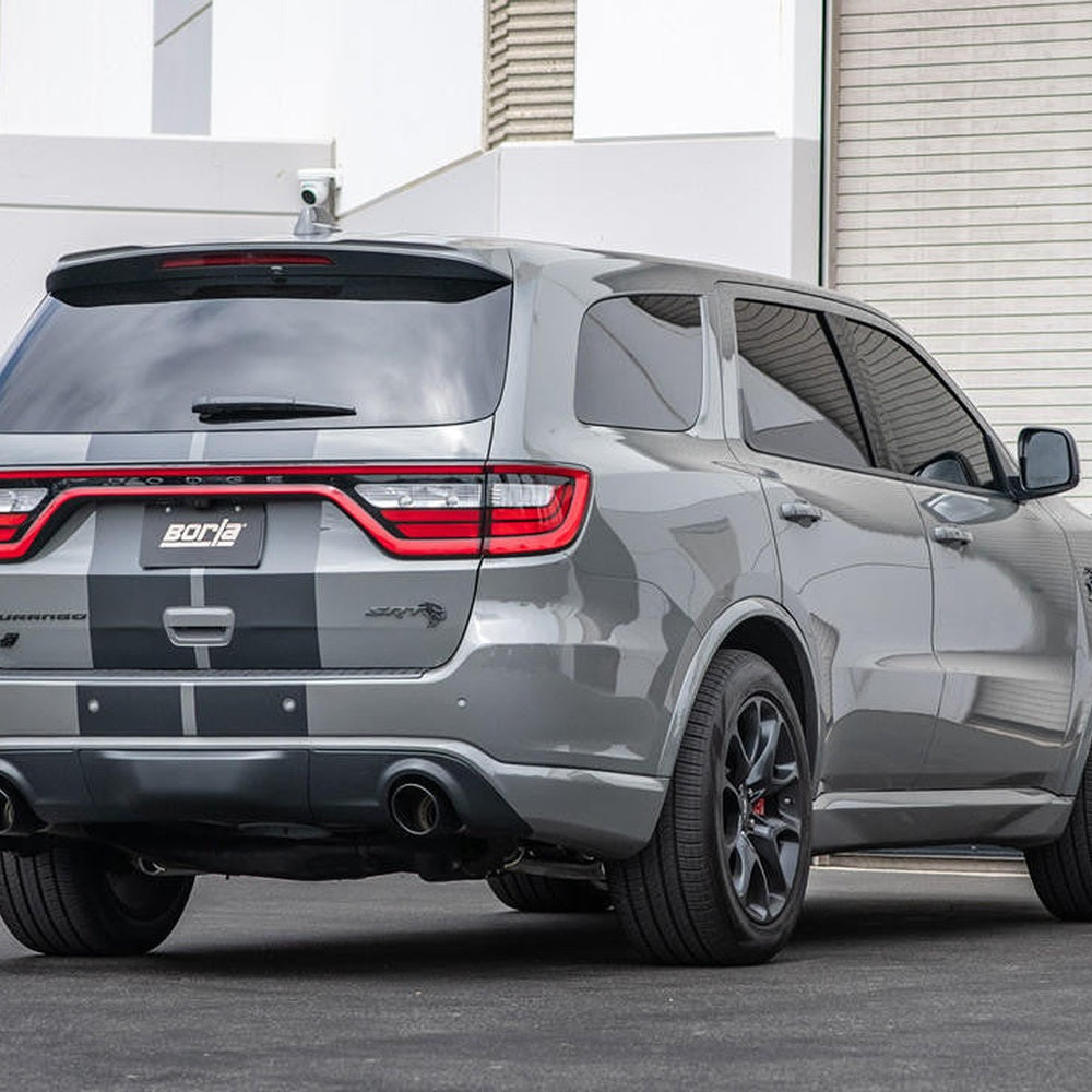 2021-2023 Dodge Durango SRT Hellcat Cat-Back Exhaust System, ATAK, Black Chrome Tips - Apollo Off-Road