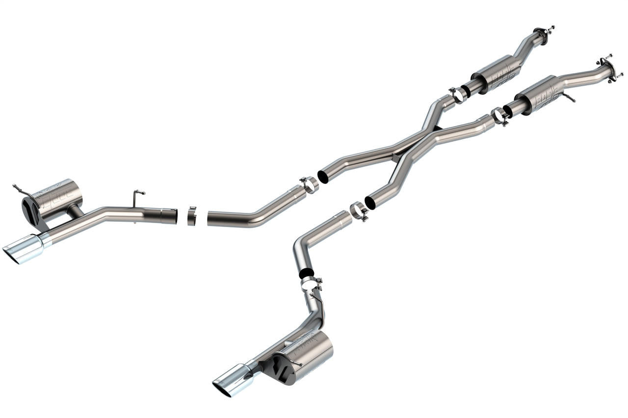 2021-2023 Dodge Durango SRT Hellcat Cat-Back Exhaust System, ATAK, Chrome Tips - Apollo Off-Road