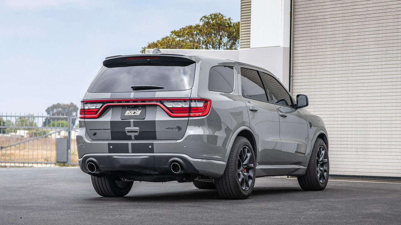 2021-2023 Dodge Durango SRT Hellcat Cat-Back Exhaust System, ATAK, Chrome Tips - Apollo Off-Road