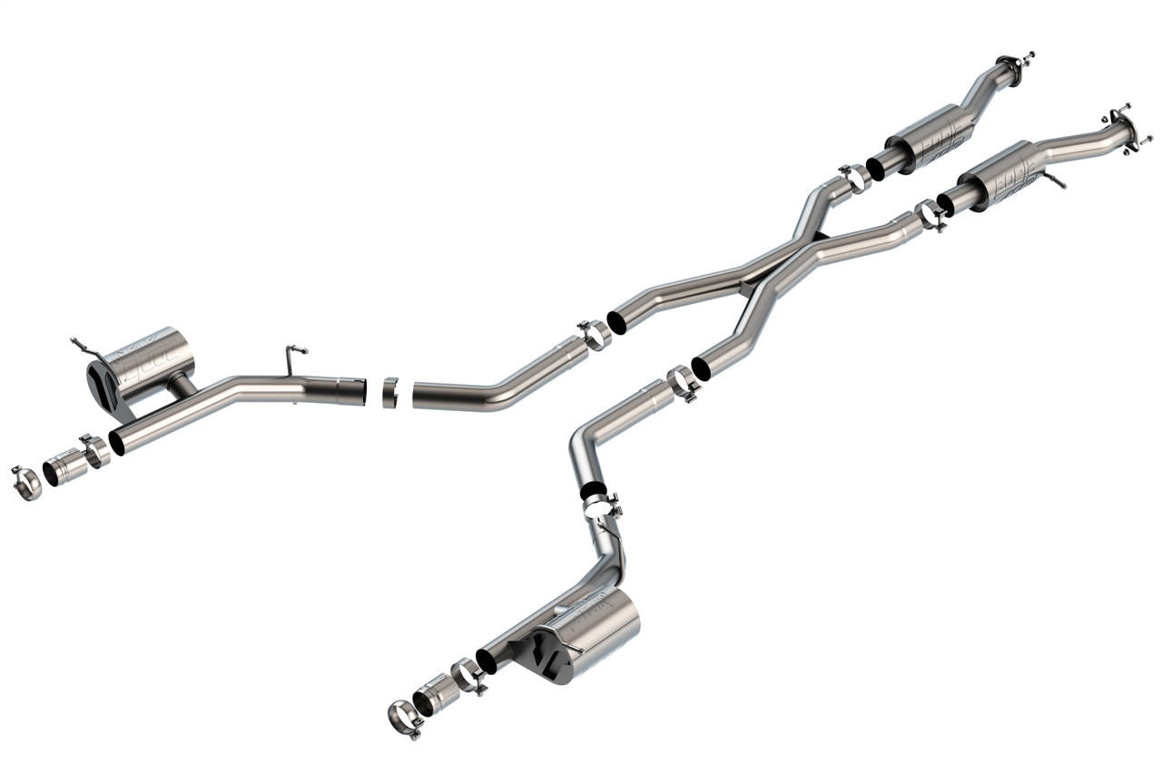2021-2023 Dodge Durango SRT Hellcat Cat-Back Exhaust System, ATAK, Chrome Tips - Apollo Off-Road