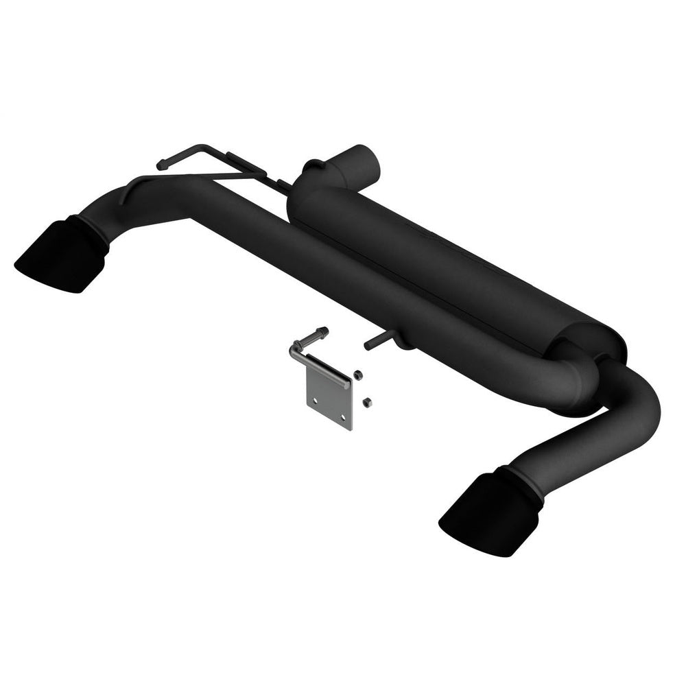 2021-2023 Ford Bronco Cat-Back Exhaust System, ATAK, Black Coated - Apollo Off-Road