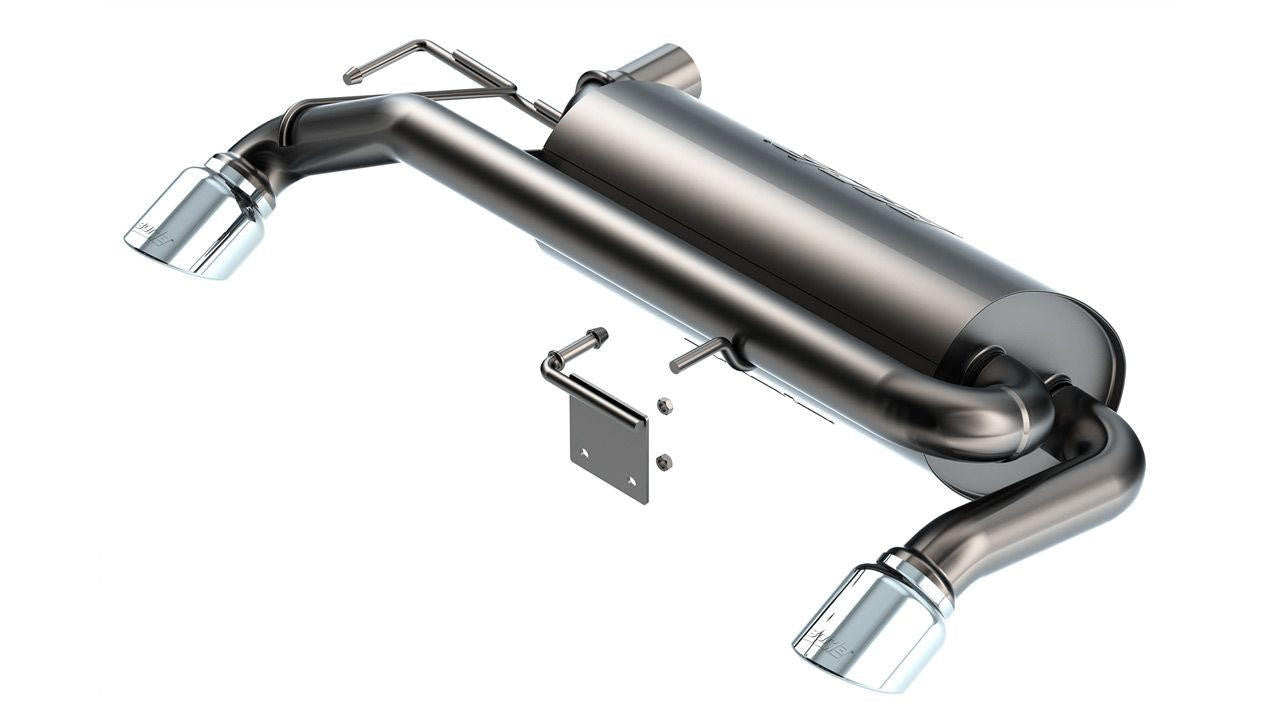 2021-2023 Ford Bronco Cat-Back Exhaust System, ATAK, Chrome Tips - Apollo Off-Road