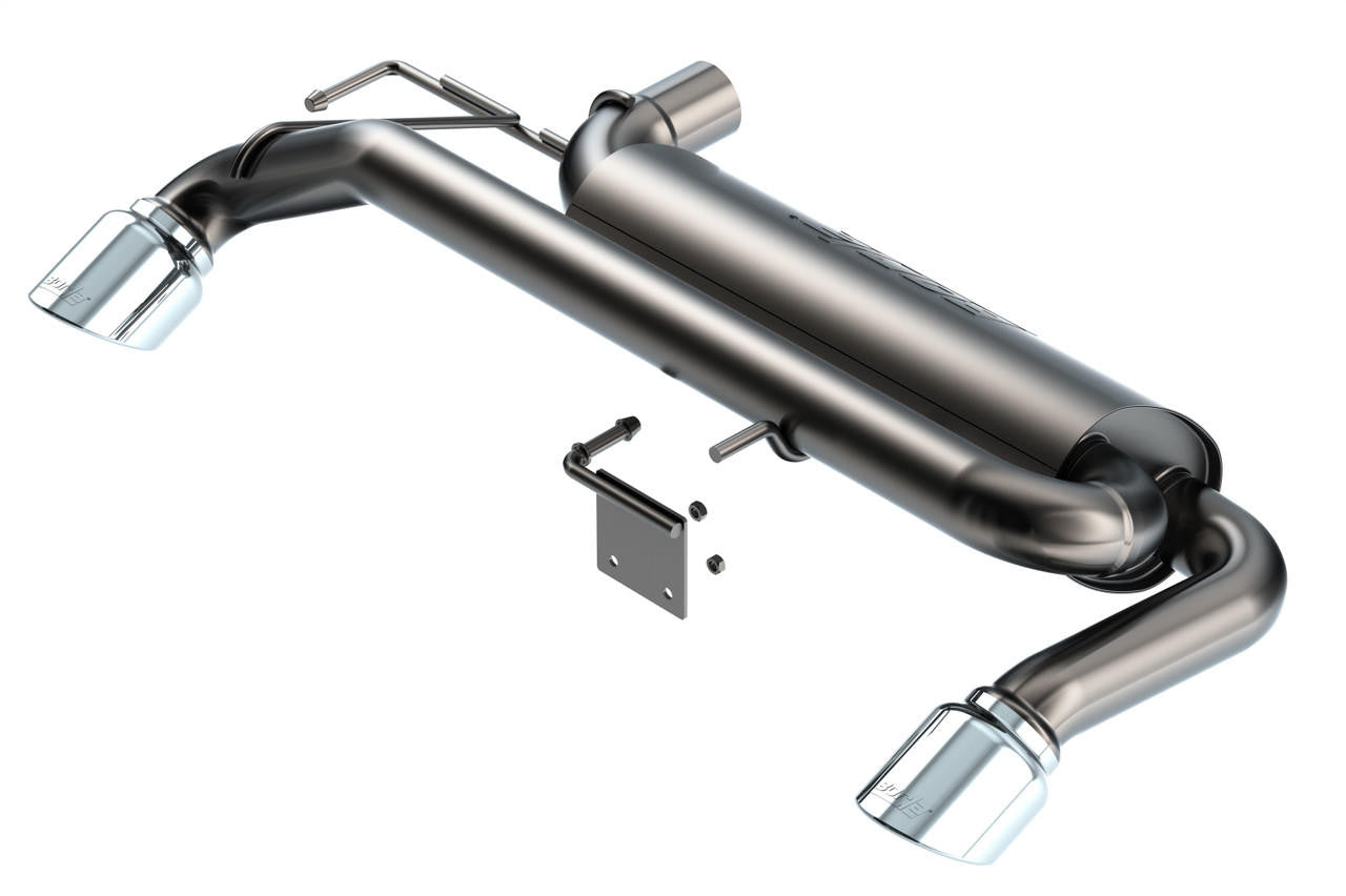 2021-2023 Ford Bronco Cat-Back Exhaust System, ATAK, Chrome Tips - Apollo Off-Road